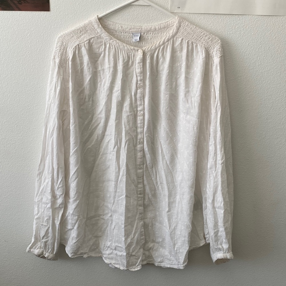 SUMMER WHITE BLOUSE